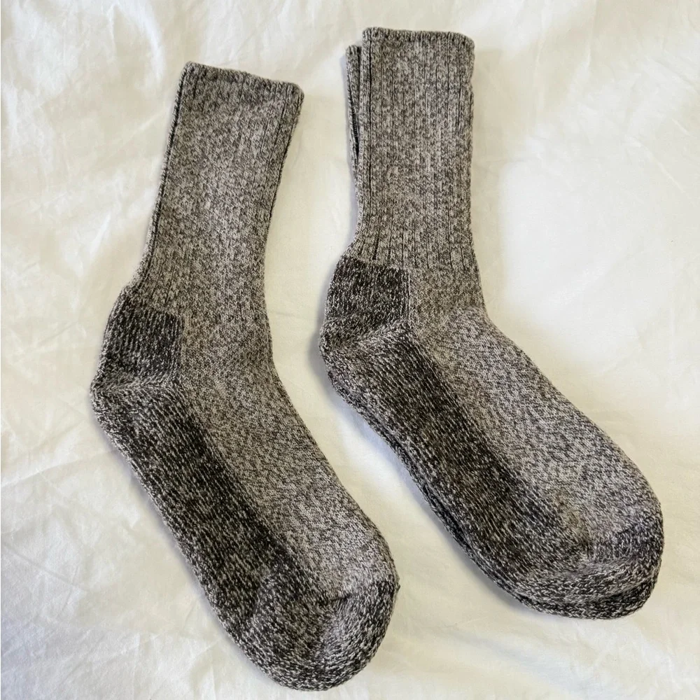 Smartwool | 2 Pair | Mid Crew Socks Hike Light Cushion Unisex Heathered Brown